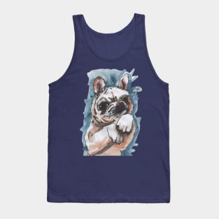 Little Pet Dog Meeting Its Owner Tank Top
